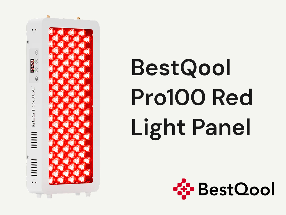 BestQool Pro100 red light therapy panel