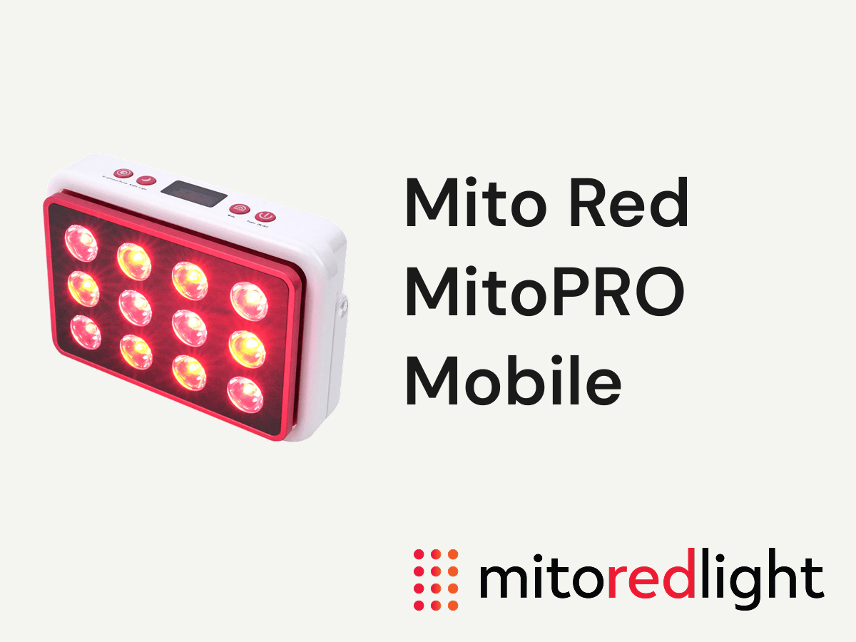 Mito Red Light MitoPRO Mobile portable red light therapy device